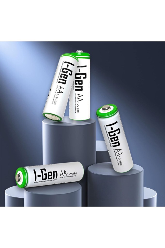 I-Gen B138 2 Adet AA 2700 mAh Şarj Edilebilir Kalem Pil 1.2V Ni-MH Şarjlı Pil I-Gen B138 2 Adet AA 2700 mAh Şarj Edilebilir Kalem Pil 1.2V Ni-MH Şarjlı Pil