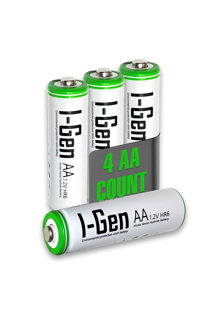 I-Gen G427 4`lü Pil Şarj Aleti + 4 Adet AA 2700 mAh Kalem Pilli Set 1.2V Ni-MH I-Gen G427 4`lü Pil Şarj Aleti + 4 Adet AA 2700 mAh Kalem Pilli Set 1.2V Ni-MH