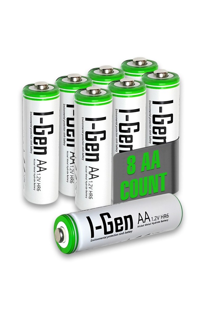 I-Gen G827 8`li Pil Şarj Aleti + 8 Adet AA 2700 mAh Şarj Edilebilir AA Şarjlı Kalem Pilli Set 1.2V Ni-MH I-Gen G827 8`li Pil Şarj Aleti + 8 Adet AA 2700 mAh Şarj Edilebilir AA Şarjlı Kalem Pilli Set 1.2V Ni-MH