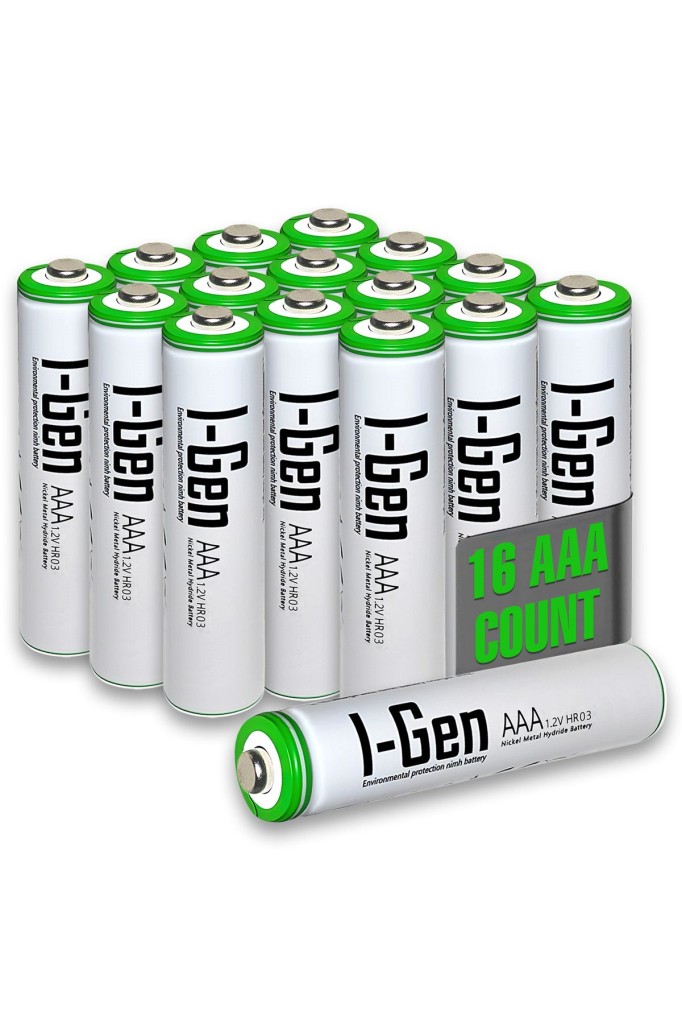 I-Gen B136 16 Adet AAA 900 mAh Şarj Edilebilir İnce Kalem Pil 1.2V Ni-MH Şarjlı Pil I-Gen B136 16 Adet AAA 900 mAh Şarj Edilebilir İnce Kalem Pil 1.2V Ni-MH Şarjlı Pil