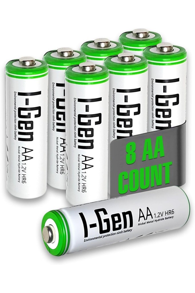 I-Gen B108 8 Adet AA 2700 mAh Şarj Edilebilir Kalem Pil 1.2V Ni-MH Şarjlı Pil I-Gen B108 8 Adet AA 2700 mAh Şarj Edilebilir Kalem Pil 1.2V Ni-MH Şarjlı Pil