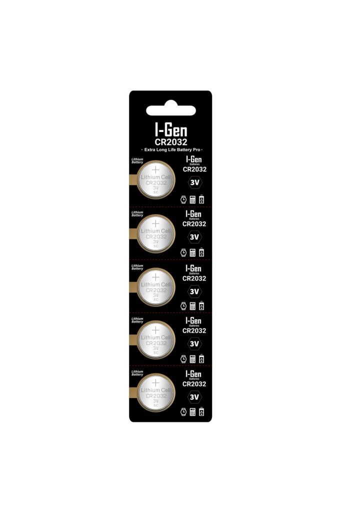 I-Gen CR2032 Pil 5`li Paket Tartı, Baskül, Şeker Ölçüm Cihazı Pili Lityum Düğme Pil 3V 2032 I-Gen CR2032 Pil 5`li Paket Tartı, Baskül, Şeker Ölçüm Cihazı Pili Lityum Düğme Pil 3V 2032