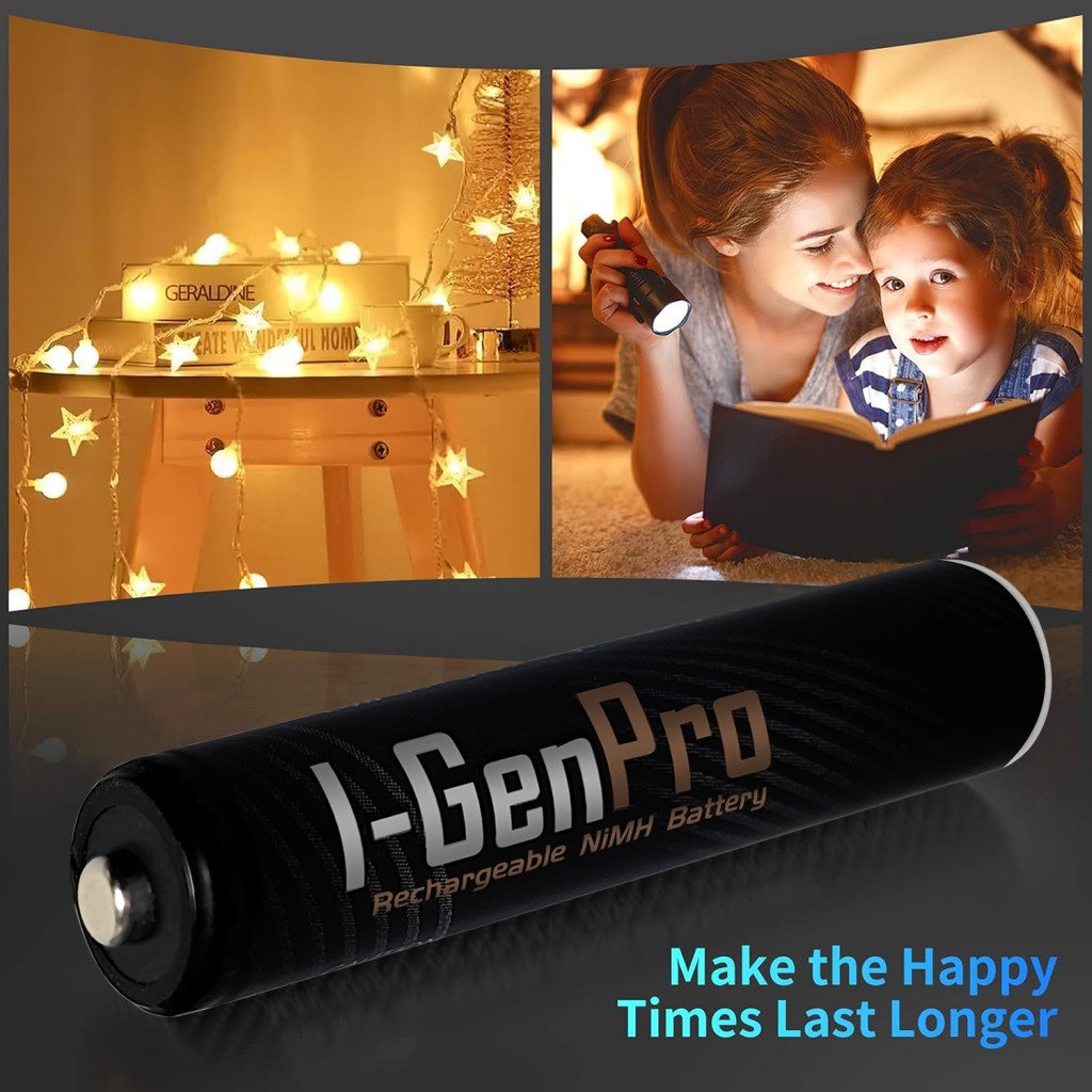 I-Gen P178 16`lı Paket Pro Şarjlı Pil 8 Adet AA Pro 2950 mAh Şarjlı Kalem Pil + 8 Adet AAA Pro 1100 mAh Şarjlı İnce Kalem Pil 1.2V NI-MH I-Gen P178 16`lı Paket Pro Şarjlı Pil 8 Adet AA Pro 2950 mAh Şarjlı Kalem Pil + 8 Adet AAA Pro 1100 mAh Şarjlı İnce Kalem Pil 1.2V NI-MH