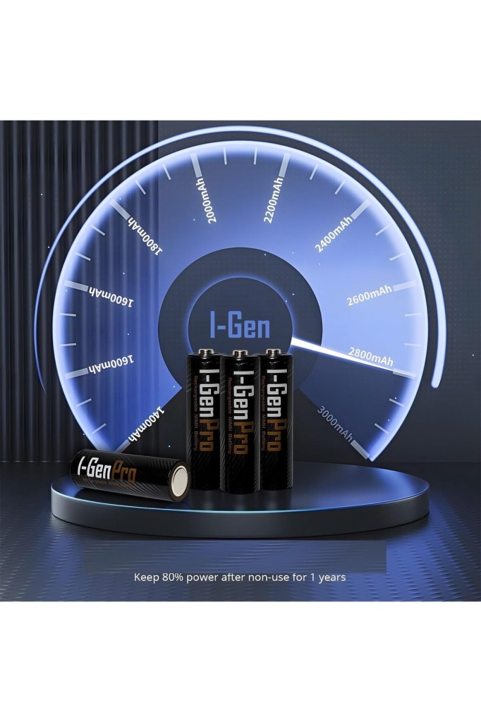 I-Gen Pro P102 2 Adet AAA 1100 mAh Şarj Edilebilir İnce Kalem Pil 1.2V Ni-MH Şarjlı Pil I-Gen Pro P102 2 Adet AAA 1100 mAh Şarj Edilebilir İnce Kalem Pil 1.2V Ni-MH Şarjlı Pil