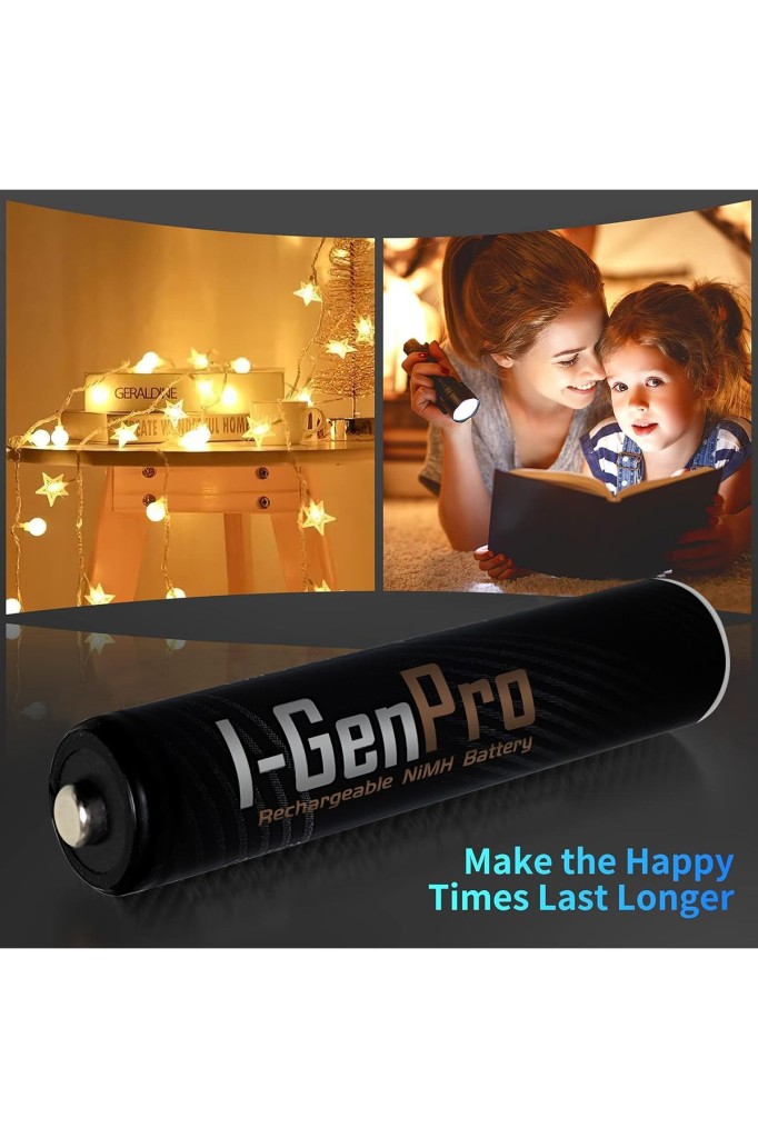 I-Gen Pro P161 4 Adet AA 2950 mAh Şarj Edilebilir Kalem Pil 1.2V Ni-MH Şarjlı Pil I-Gen Pro P161 4 Adet AA 2950 mAh Şarj Edilebilir Kalem Pil 1.2V Ni-MH Şarjlı Pil
