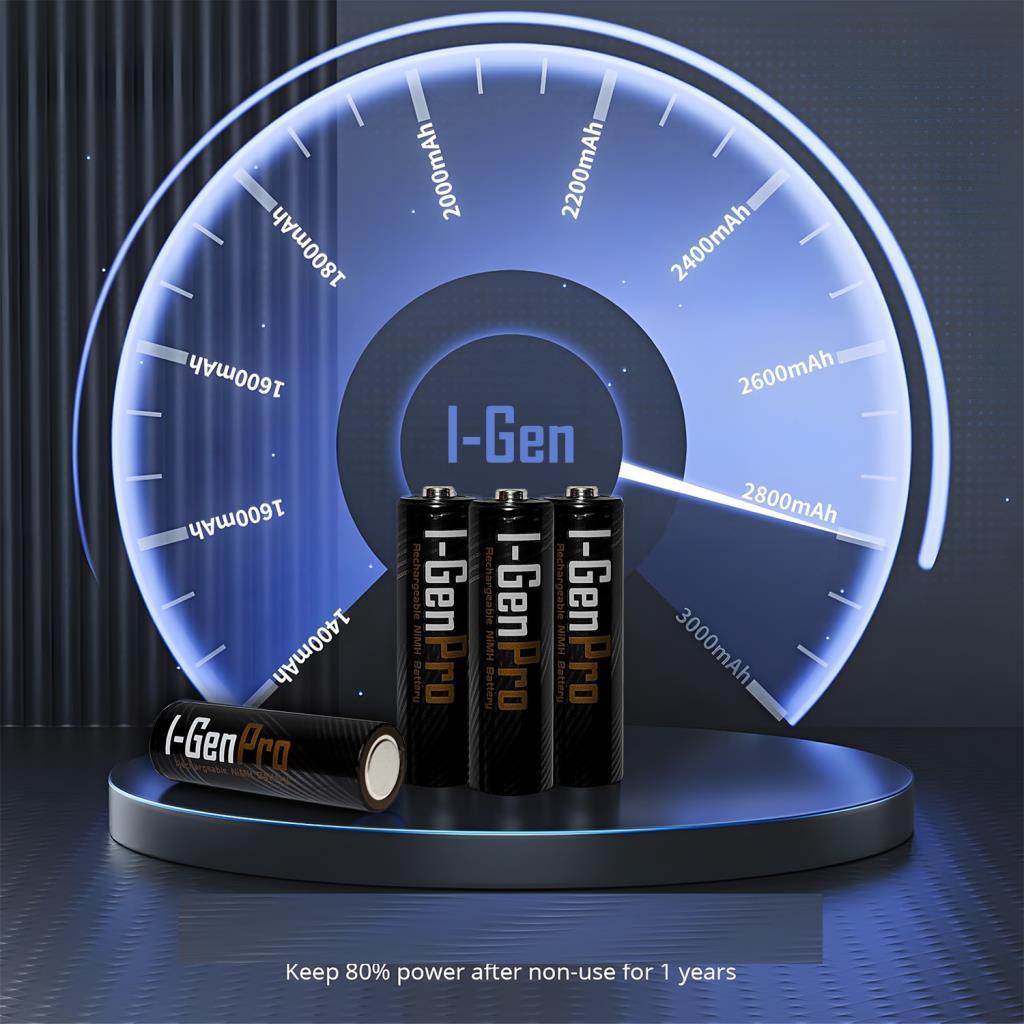 I-Gen Pro P103 8 Adet AA 2950 mAh Şarj Edilebilir Kalem Pil 1.2V Ni-MH Şarjlı Pil I-Gen Pro P103 8 Adet AA 2950 mAh Şarj Edilebilir Kalem Pil 1.2V Ni-MH Şarjlı Pil