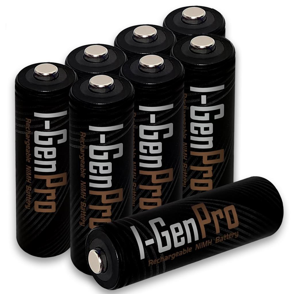 I-Gen Pro P103 8 Adet AA 2950 mAh Şarj Edilebilir Kalem Pil 1.2V Ni-MH Şarjlı Pil I-Gen Pro P103 8 Adet AA 2950 mAh Şarj Edilebilir Kalem Pil 1.2V Ni-MH Şarjlı Pil