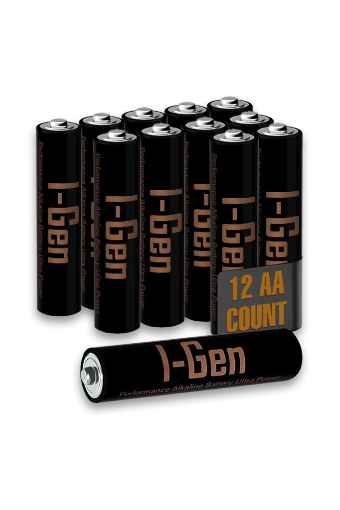 I-Gen A116 Ultra Alkalin AA Kalem Pil 12`li Paket LR6 1.5V I-Gen A116 Ultra Alkalin AA Kalem Pil 12`li Paket LR6 1.5V