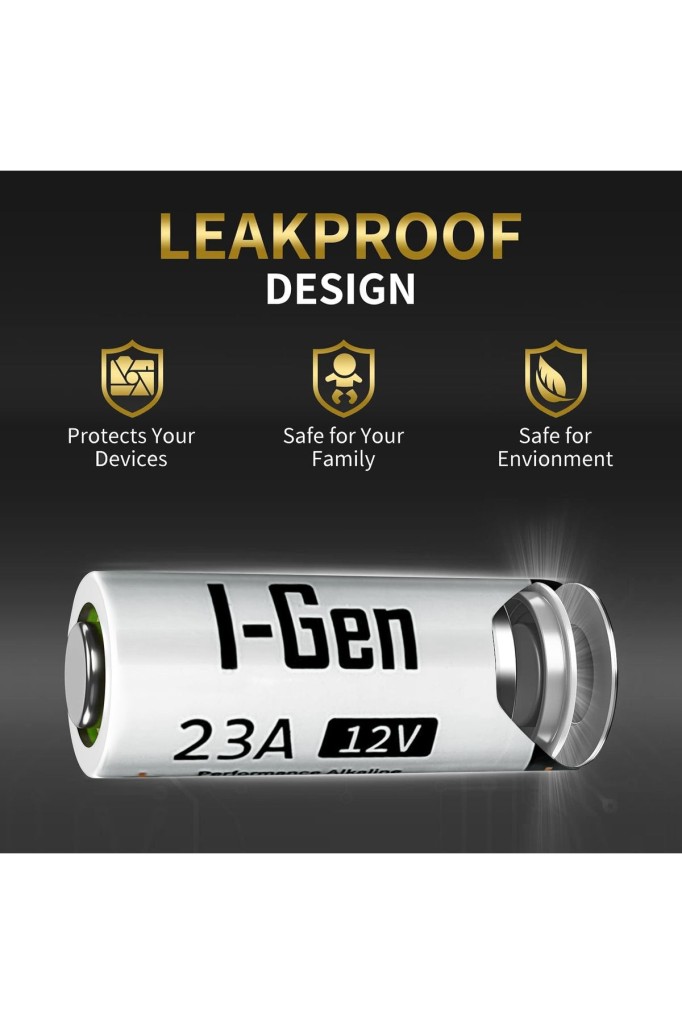 I-Gen 23A Pil 5`li Paket 12V MN21 (A23 / 23A / V23GA / LRV08 / 8LR932) I-Gen 23A Pil 5`li Paket 12V MN21 (A23 / 23A / V23GA / LRV08 / 8LR932)
