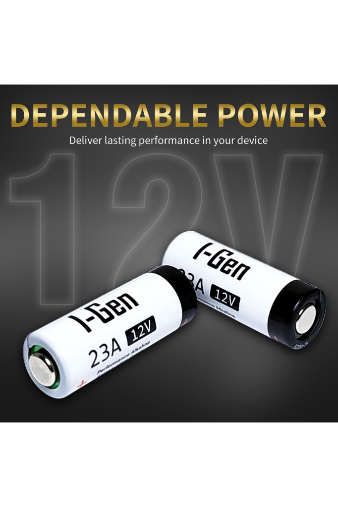 I-Gen 23A Pil 5`li Paket 12V MN21 (A23 / 23A / V23GA / LRV08 / 8LR932) I-Gen 23A Pil 5`li Paket 12V MN21 (A23 / 23A / V23GA / LRV08 / 8LR932)