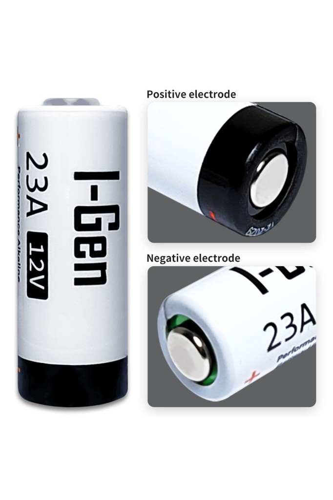 I-Gen 23A Pil 5`li Paket 12V MN21 (A23 / 23A / V23GA / LRV08 / 8LR932) I-Gen 23A Pil 5`li Paket 12V MN21 (A23 / 23A / V23GA / LRV08 / 8LR932)