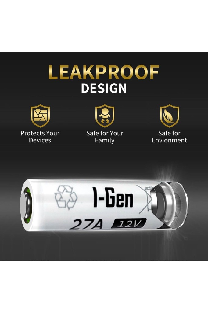 I-Gen 27A Pil 10`lu Paket 12V MN27 PİL (27A / A27 / L828) I-Gen 27A Pil 10`lu Paket 12V MN27 PİL (27A / A27 / L828)