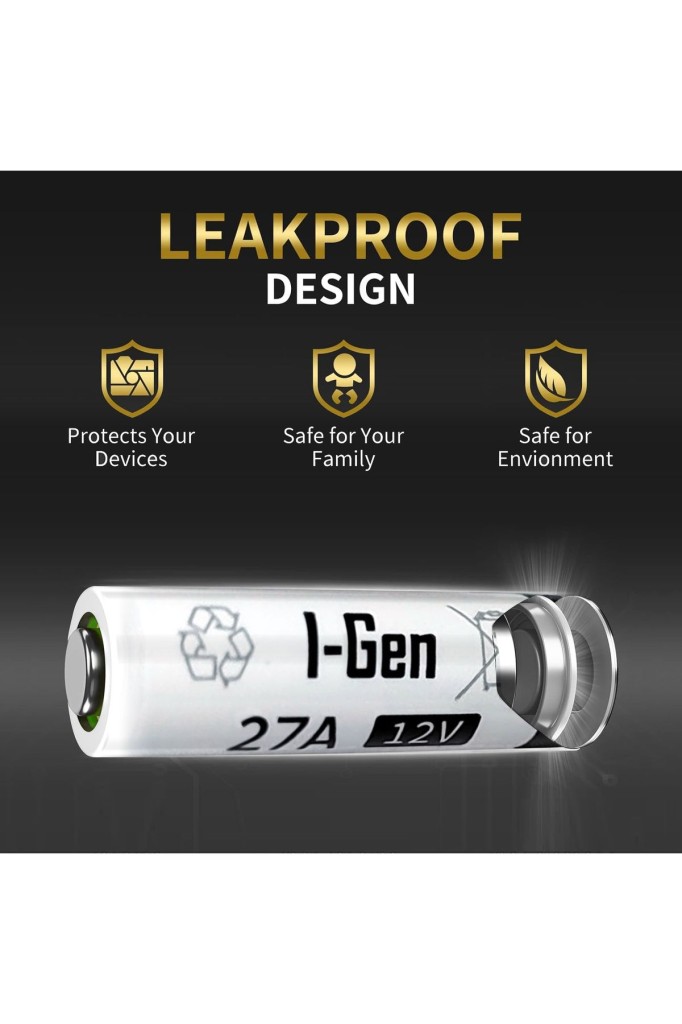 I-Gen 27A Pil 5`li Paket 12V MN27 (27A / A27 / L828) I-Gen 27A Pil 5`li Paket 12V MN27 (27A / A27 / L828)