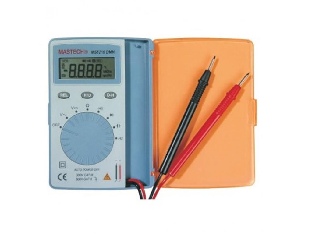 Mastech MS8216 Cep Tipi Dijital Multimetre Ölçü Aletİ