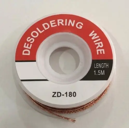 WellHise 2015 - 2 mm Lehim Çekme Teli Sökme Fitili 