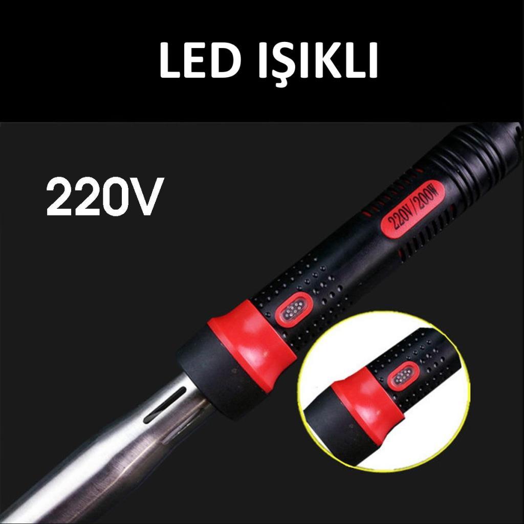 WellHise WH-300 300W Balta Uçlu Havya WellHise WH-300 300W Balta Uçlu Havya