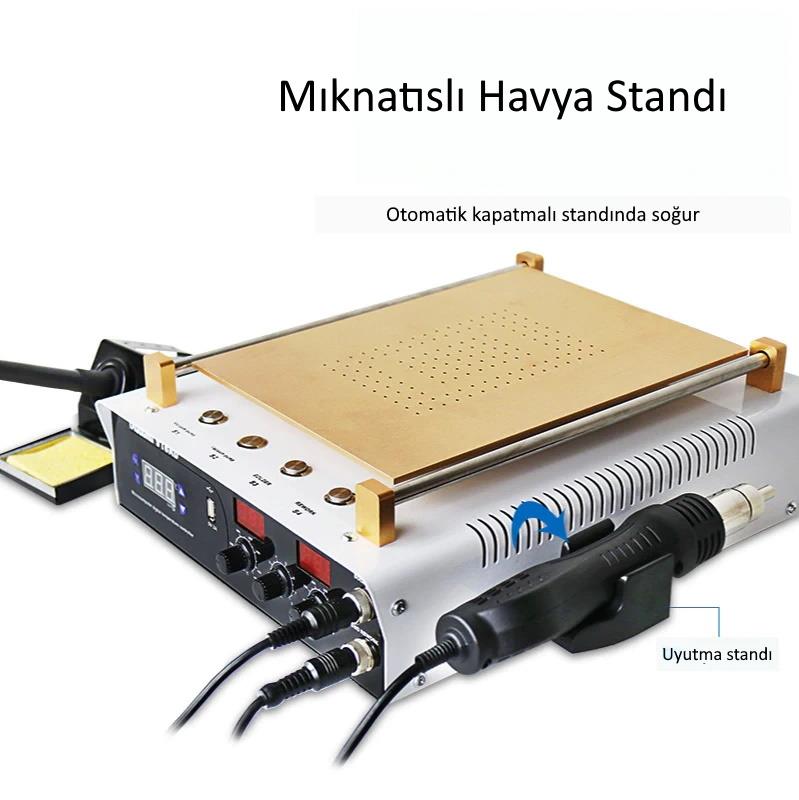 WellHise 918AD+ BGA Istasyonu LCD Ekran Ayırıcı Havya İstasyonu WellHise 918AD+ BGA Istasyonu LCD Ekran Ayırıcı Havya İstasyonu
