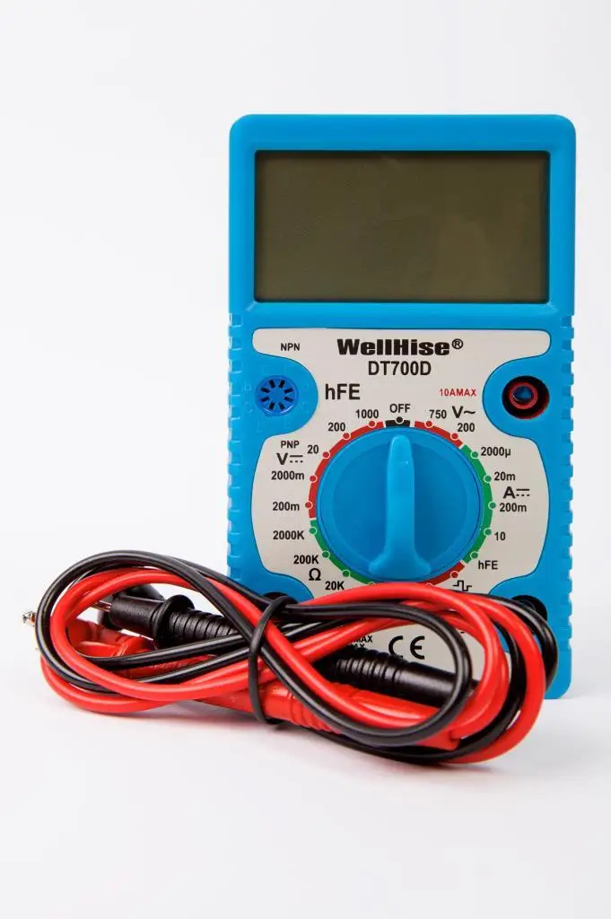 WellHise DT-700D Geniş Ekran Multimetre Ölçü Aleti Avometre