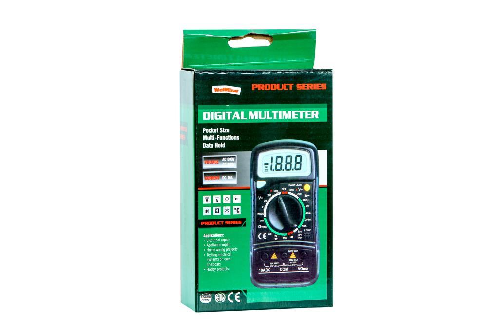 WellHise MAS 830L Dijital Multimetre Ölçü Aleti