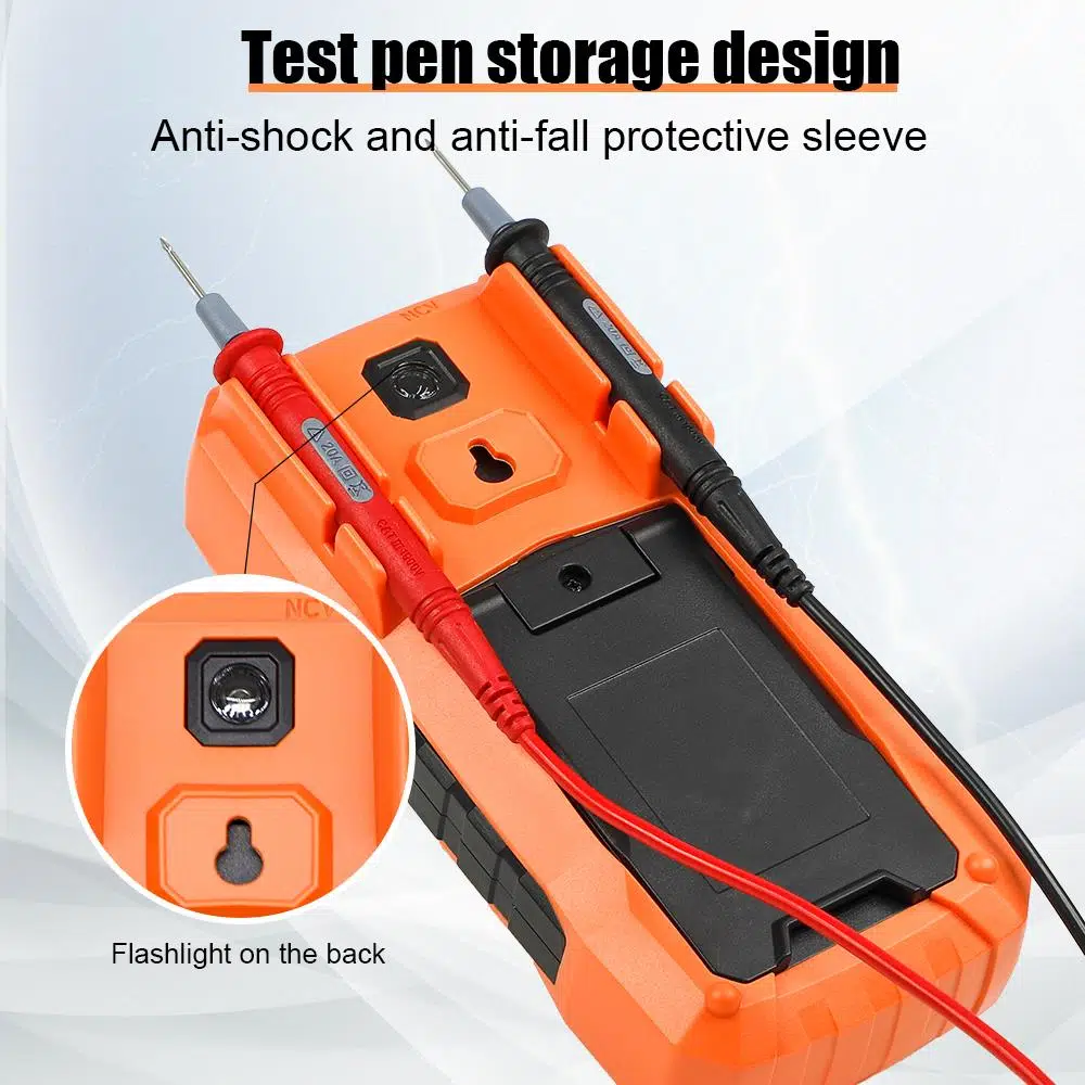 WellHise VC890D Ölçü Aleti Multimetre Avometre NVC Işıklı Ekran El Feneri True RMS WellHise VC890D Ölçü Aleti Multimetre Avometre NVC Işıklı Ekran El Feneri True RMS