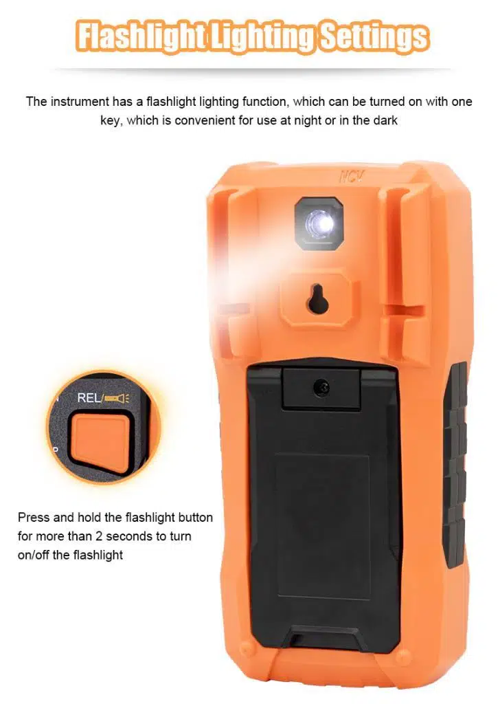 WellHise VC890D Ölçü Aleti Multimetre Avometre NVC Işıklı Ekran El Feneri True RMS WellHise VC890D Ölçü Aleti Multimetre Avometre NVC Işıklı Ekran El Feneri True RMS